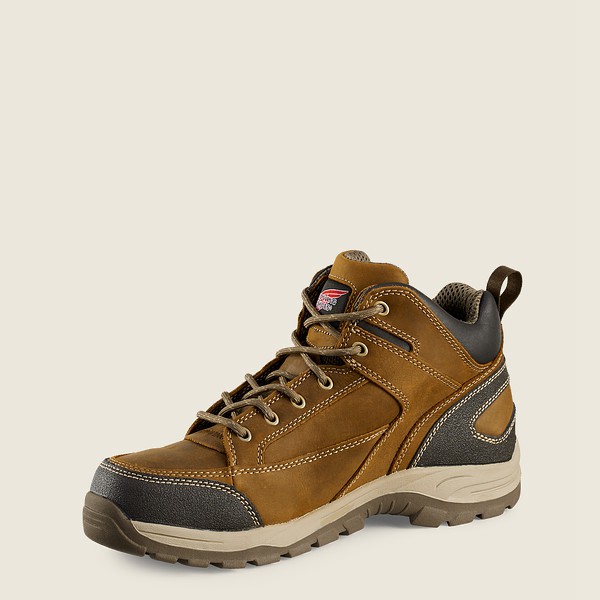 Botas Red Wing Hiking Hombre Kaki - Truhiker - 5-Inch Soft Toe - 429-EDJZIX